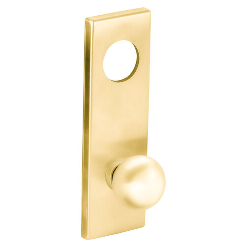 Lock Mortise Trim Set Bright Brass