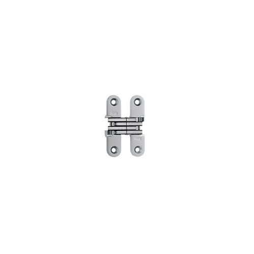 SOSS 208US26D 208 INV HNG 2-3/4IN US26D 1EA 208 SER 2-3/8IN INVIS HINGE 1 INCH MIN DOOR THICKNESS 1 EACH SATIN CHROME