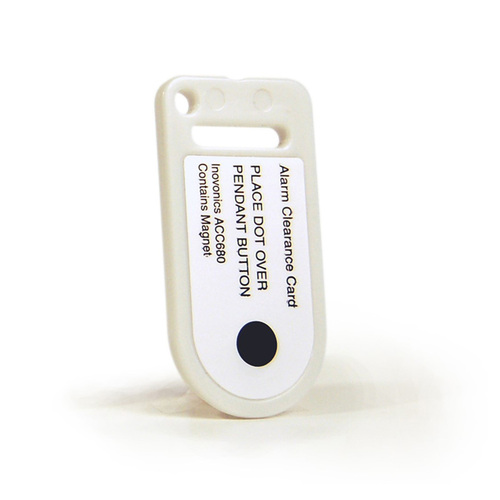 Stanley Arial, Alarm Clearance Cards, for Pendants Only