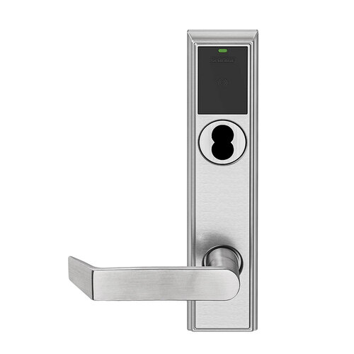 Wireless Mortise Lock Bright Chrome