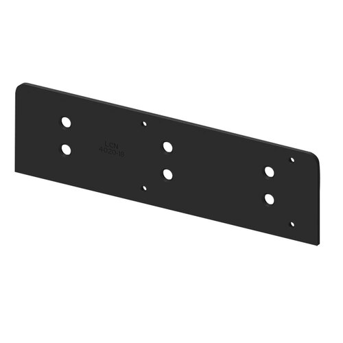 Door Closer Mounting Plates Black Painted