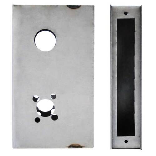Keedex K-BXMOR1 WELDABLE GATE BOX MORTISE SCHLAGE L SERIES SARGENT 7800/8200 YALE 4600, 8600, 8700