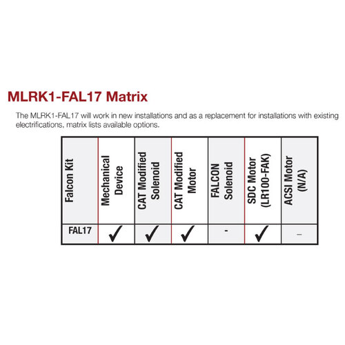 Command Access Technologies MLRK1-FAL17 MLRK1 Electric Retraction Kit