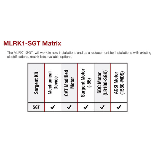 MLRK1 Electric Retraction Kit