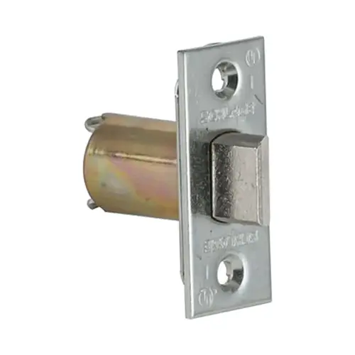 ND Series New Square Corner Spring Latch with 2-3/4" Backset and 1-1/8" Face Satin Nickel Finish