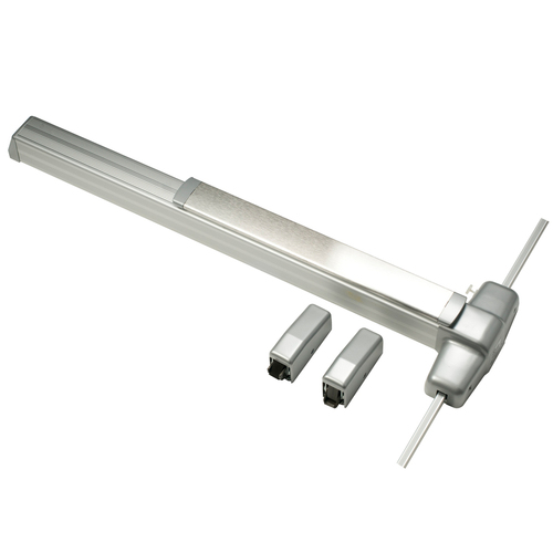 Surface Vertical Rod Exit Device Satin Chrome