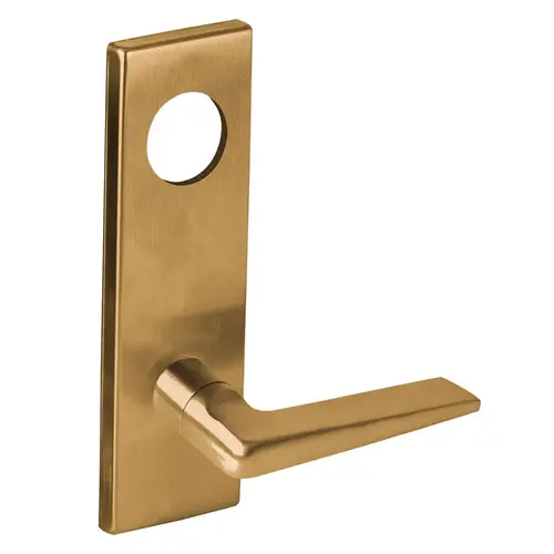 Lock Mortise Trim Set Satin Bronze Clear Coated