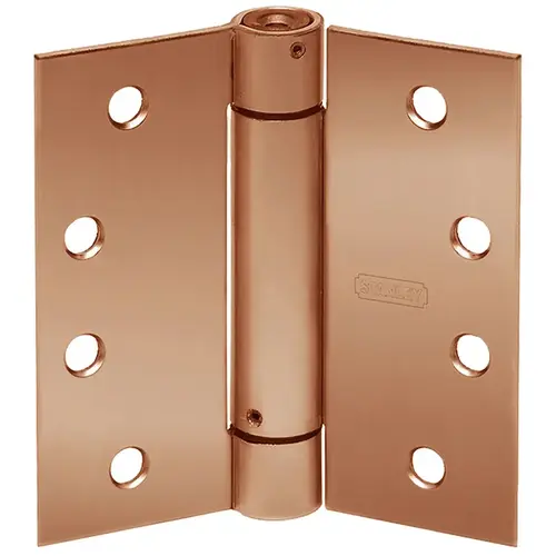 Hinge Satin Bronze Clear Coated