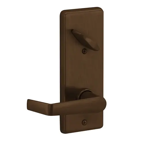 S200 Series Interconnected Entry Single Locking Full Size Less Core Saturn Lever with 16-481 Latch 10-109 Strike Oil Rubbed Bronze Finish