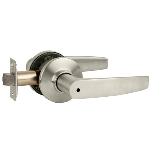 Lock Tubular Lock Satin Nickel Plated Clear Coated