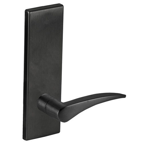 Mortise Trim Pack Only Flat Black Coated