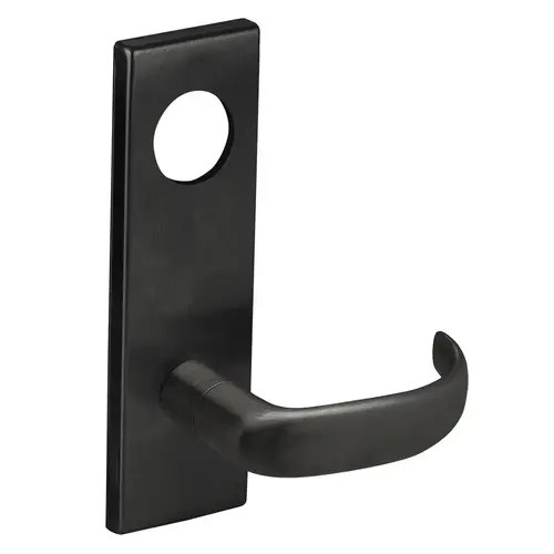 Mortise Trim Pack Only Flat Black Coated