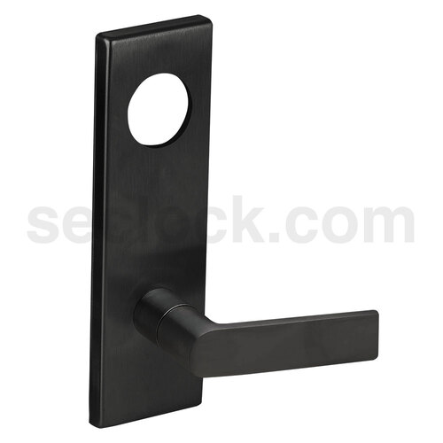 Mortise Trim Pack Only Flat Black Coated