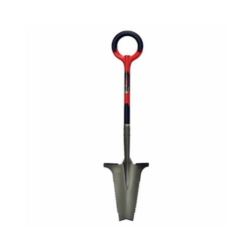 Radius Garden 22011 Shovel 44.5" Carbon Steel Poly Handle Red