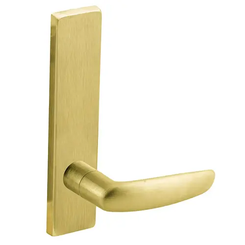 Trim Set with 07 Lever L Escutcheon for a L9010 Satin Brass Finish