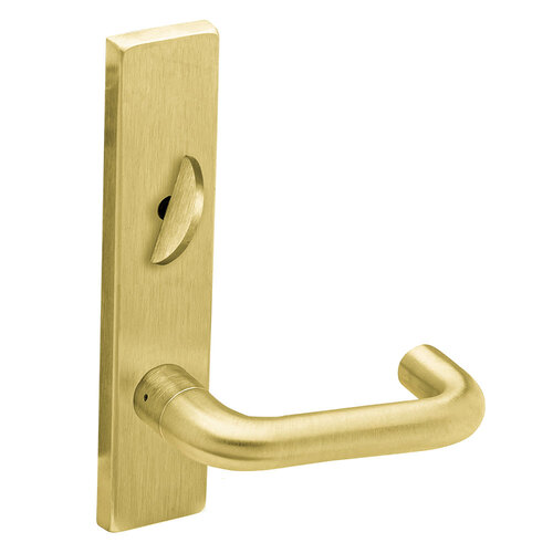 Trim Set with 03 Lever L Escutcheon for a L9040 Satin Brass Finish