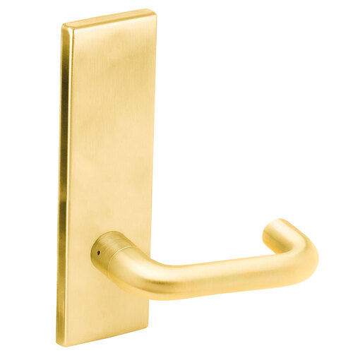 Lock Mortise Trim Set Bright Brass