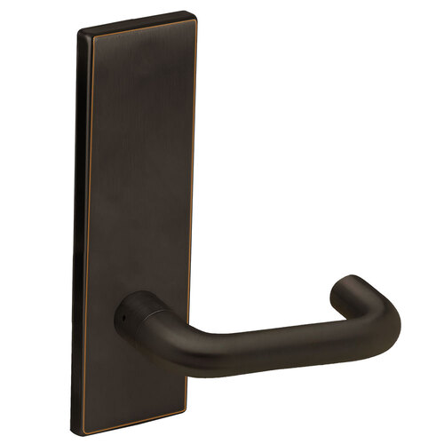 Lock Mortise Trim Set Aged Bronze