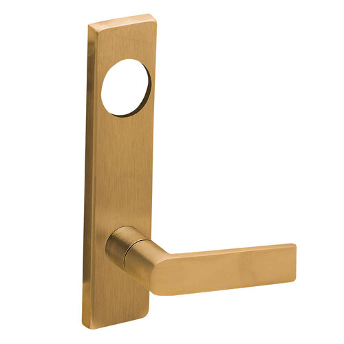 Lock Mortise Trim Set Satin Bronze Clear Coated