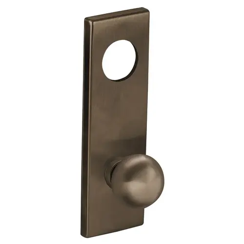 Lock Mortise Trim Set Dark Oxidized Satin Bronze Oil Rubbed