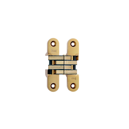 216 INV HNG 4-5/8IN US4 1EA 216 SER 4-5/8IN INVIS HINGE 1-3/8 INCH MIN DOOR THICKNESS 1 EACH SATIN BRASS