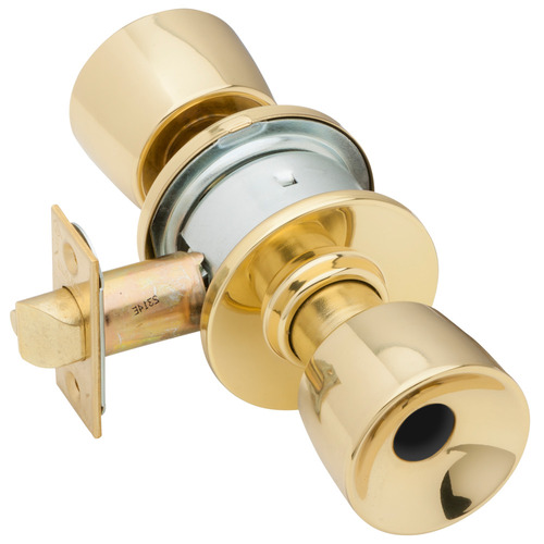 A85LD TUL 605 Cylindrical Lock Bright Brass