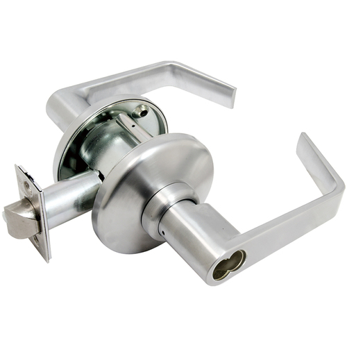 Cylindrical Lock Satin Chrome