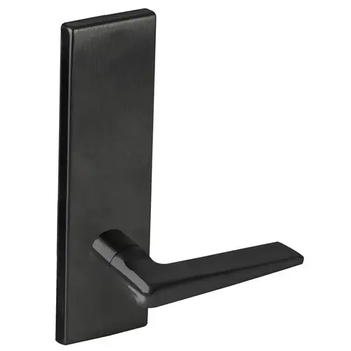 Mortise Trim Pack Only Flat Black Coated