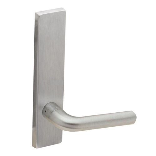 Trim Set with 02 Lever L Escutcheon for a L9010 Satin Chrome Finish