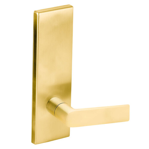 Lock Mortise Trim Set Bright Brass