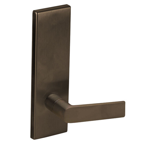 Lock Mortise Trim Set Dark Oxidized Satin Bronze Oil Rubbed