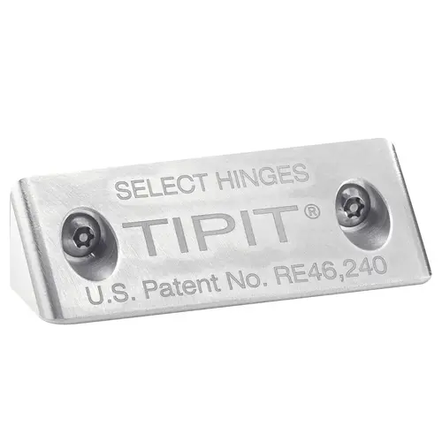 Select Metal TIPIT for Full & Half Surface, Half Mortise, Swing Clear, Ligature Reisitant And Concealed Safety Hinges