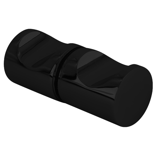 CRL SDK140MBL Matte Black Back-to-Back E-Z Grip Style Knobs