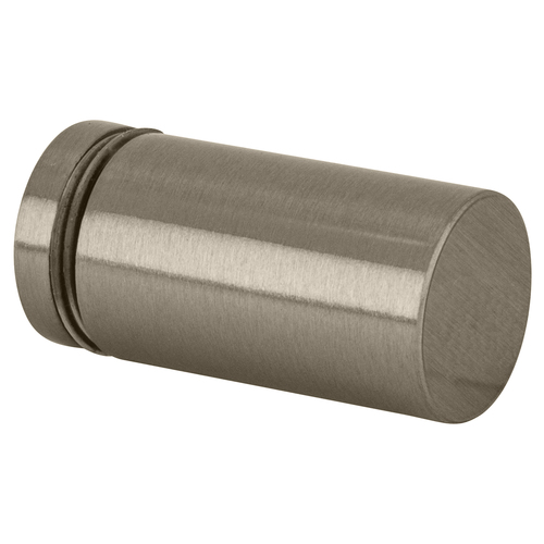 CRL SDK212BN Brushed Nickel Cylinder Style Single-Sided Shower Door Knob