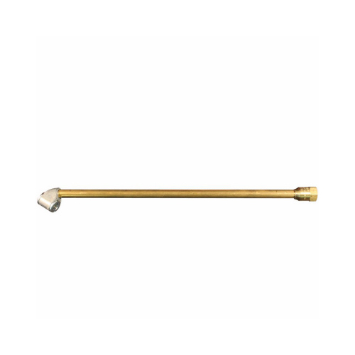 Milton Industries, Inc. S-690-12 Dual Head Air Chuck, Brass, 1/4 In. FNPT x 12 In.