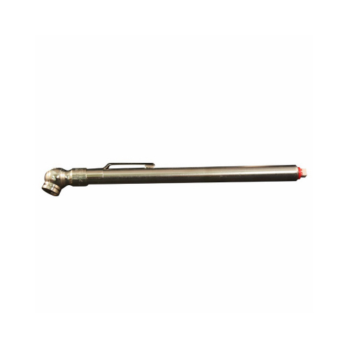 Pencil Tire Gauge, Brass, 20-120 PSI