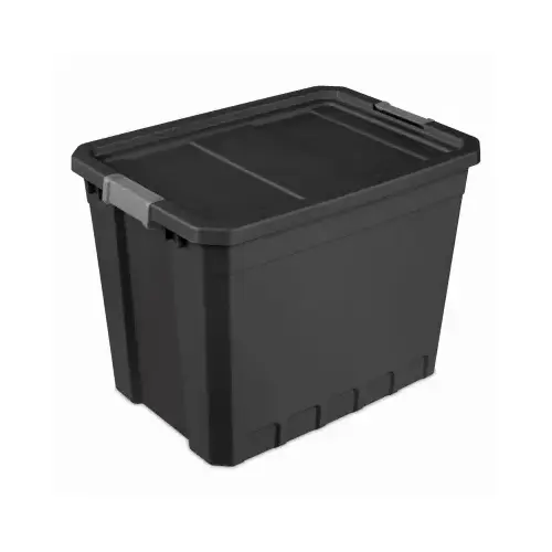 27 Gal./102L Black Stacker Storage Tote