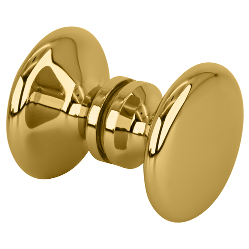 Crl Sdk100br Polished Brass Traditional Style Back To Back Shower Door Knobs 3786