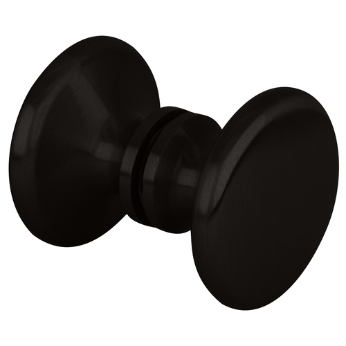 Oil Rubbed Bronze Traditional Style Back-to-Back Shower Door Knobs