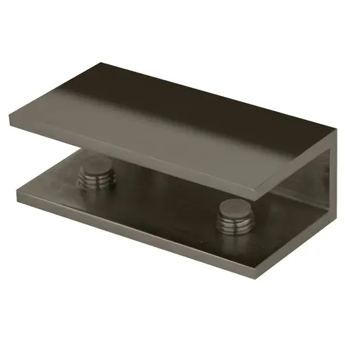 CRL NDC12PN Polished Nickel No-Drill Clamp for 1/2" Glass