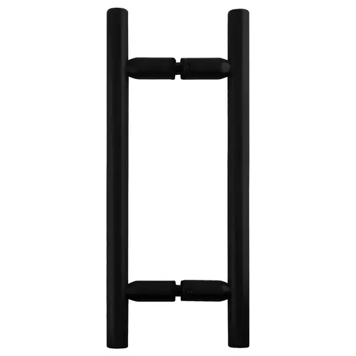 CRL LP8X8MBL Matte Black 8" Ladder Style Back-to-Back Pull Handles