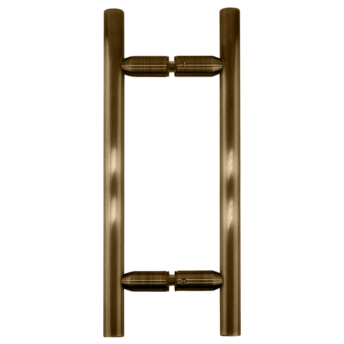 CRL LP8X8ABR Antique Brass 8" Ladder Style Back-to-Back Pull Handles
