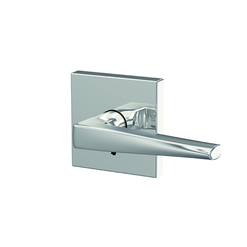 Eller Lever with Collins Rose Non Turning Dummy Lock Bright Chrome Finish