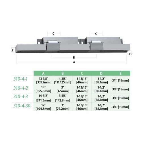 310-4-2 24D Electric Strike Satin Stainless Steel Finish