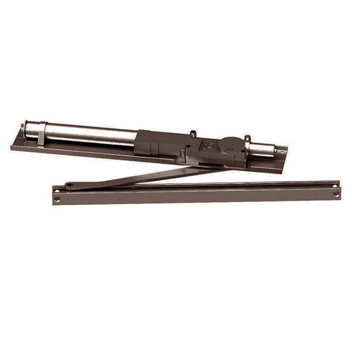 Size 1 Left Hand Concealed In Door Track Closer 695 Dark Bronze Finish