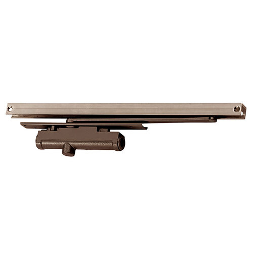 Size 3 Left Hand Concealed In Door Track Closer 695 Dark Bronze Finish