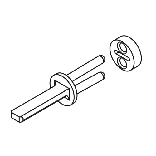 Schlage Lock 09-774 ND Series Small Format Interchangeable Core Driver and Spacers