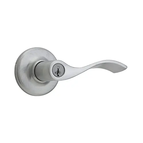 Balboa Entry Door Lock SmartKey with New Chassis and 6AL Latch and RCS Strike Satin Chrome Finish