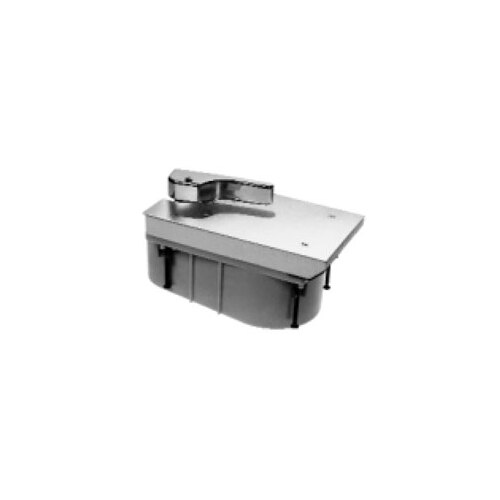 Q27 Series Heavy Duty Floor Closer Satin Chromium Plated