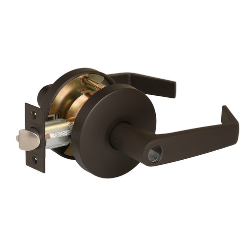 Lock Cylindrical Lock Dark Oxidized Satin Bronze Oil Rubbed